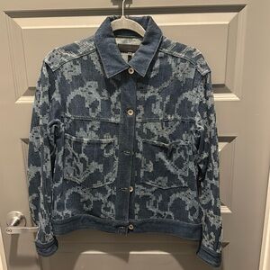 Rag and Bone Printed Denim Jacket